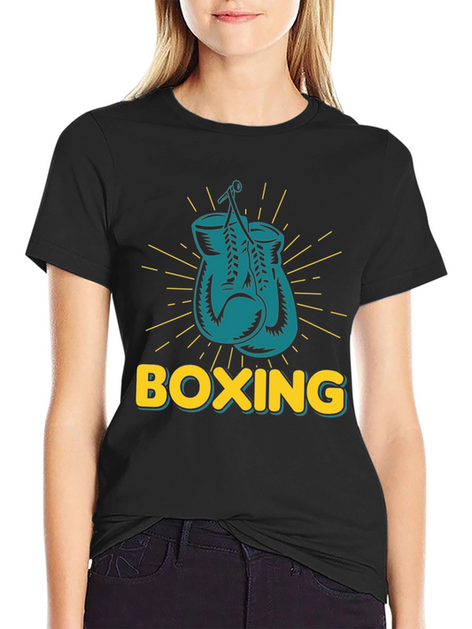 Boxing Gloves Graphic Tee - Punch Out Style!