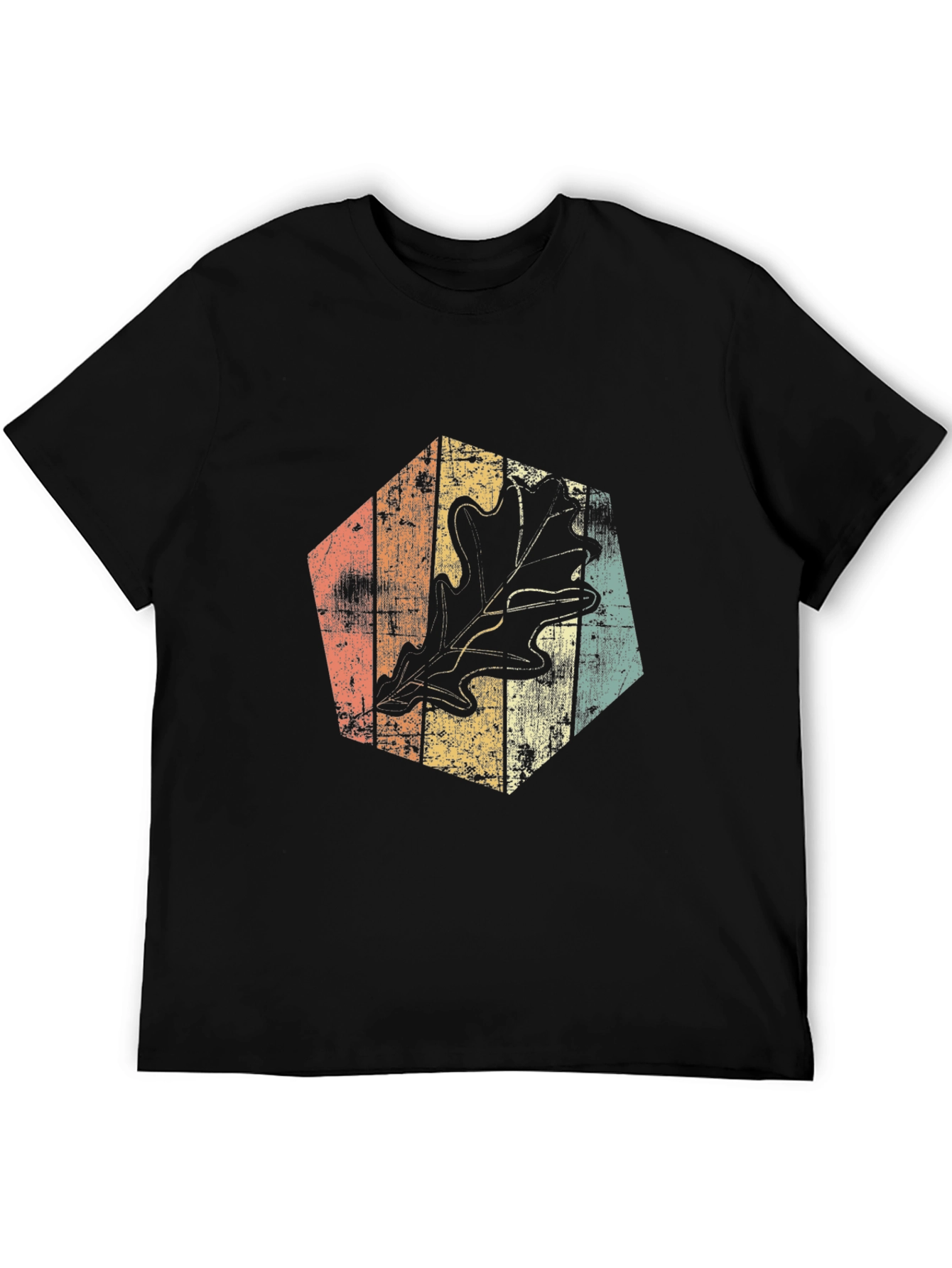 Retro Oak Leaf Graphic Tee