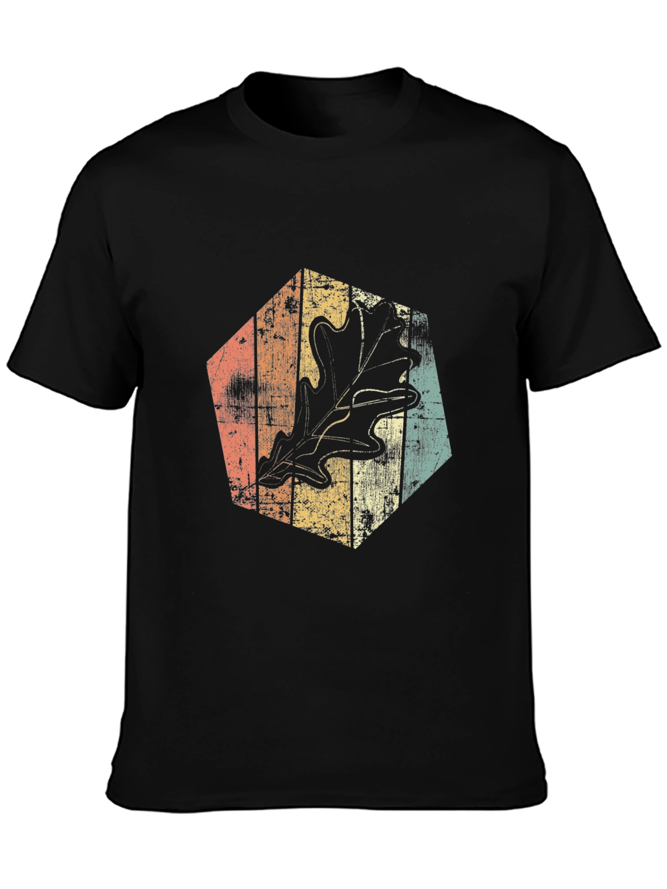 Retro Oak Leaf Graphic Tee