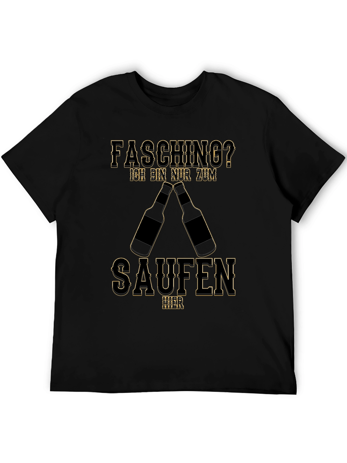 Fasching Saufen T-Shirt