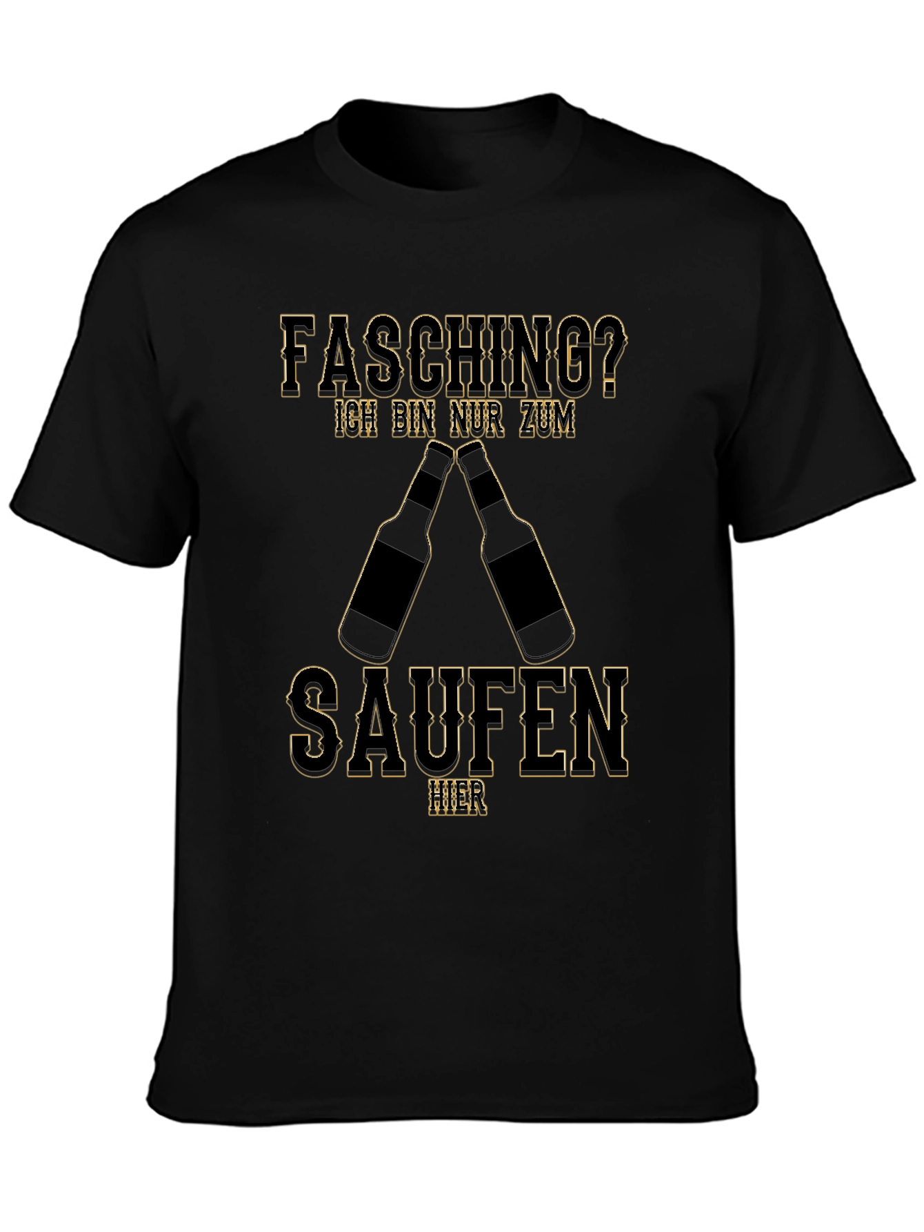 Fasching Saufen T-Shirt