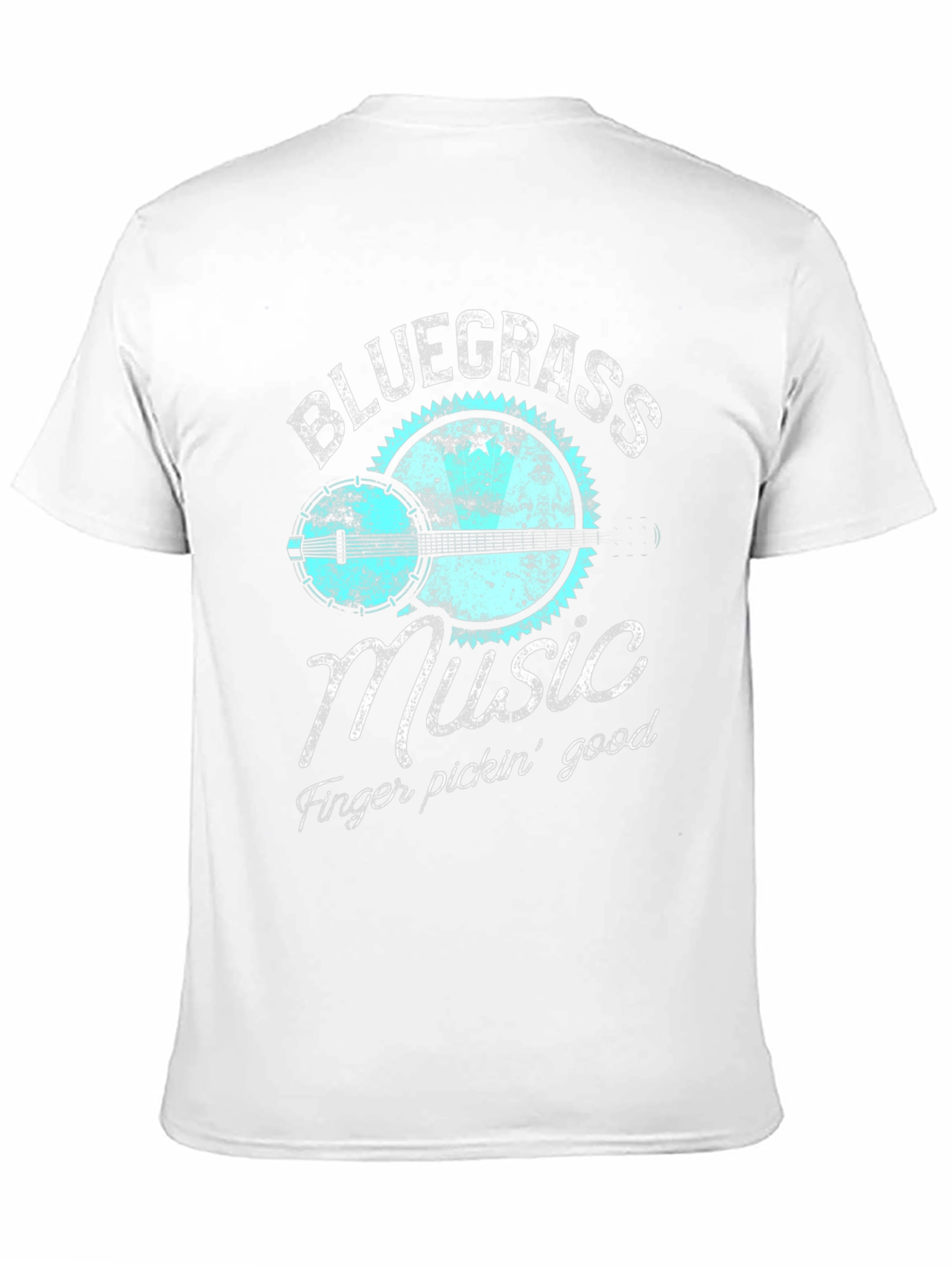 Bluegrass Music Graphic Tee - Finger Pickin Good