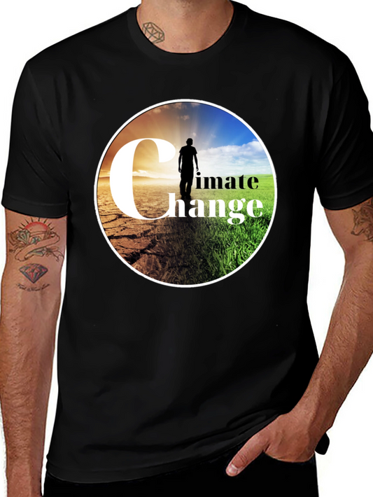 Climate Change Graphic Tee - Eco-Friendly Awareness