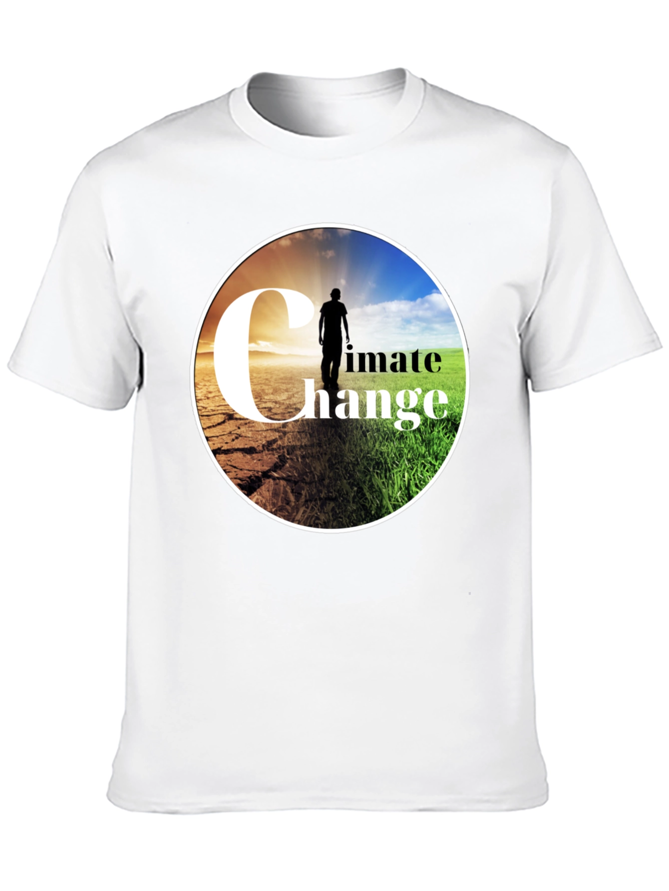 Climate Change Graphic Tee - Eco-Friendly Awareness