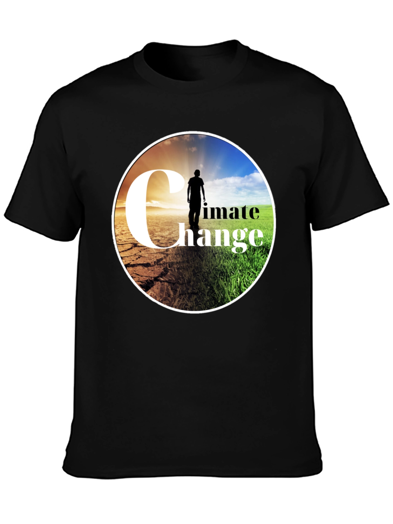 Climate Change Graphic Tee - Eco-Friendly Awareness