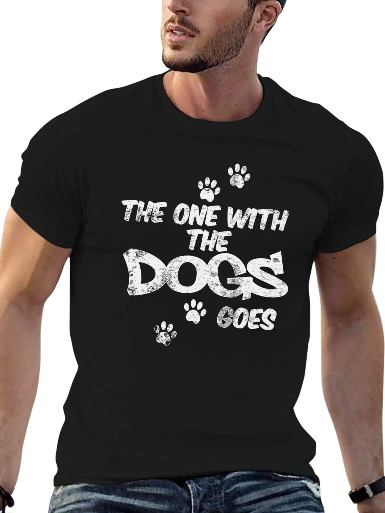 The One With The Dogs Goes T-Shirt – Funny Dog Lover Tee