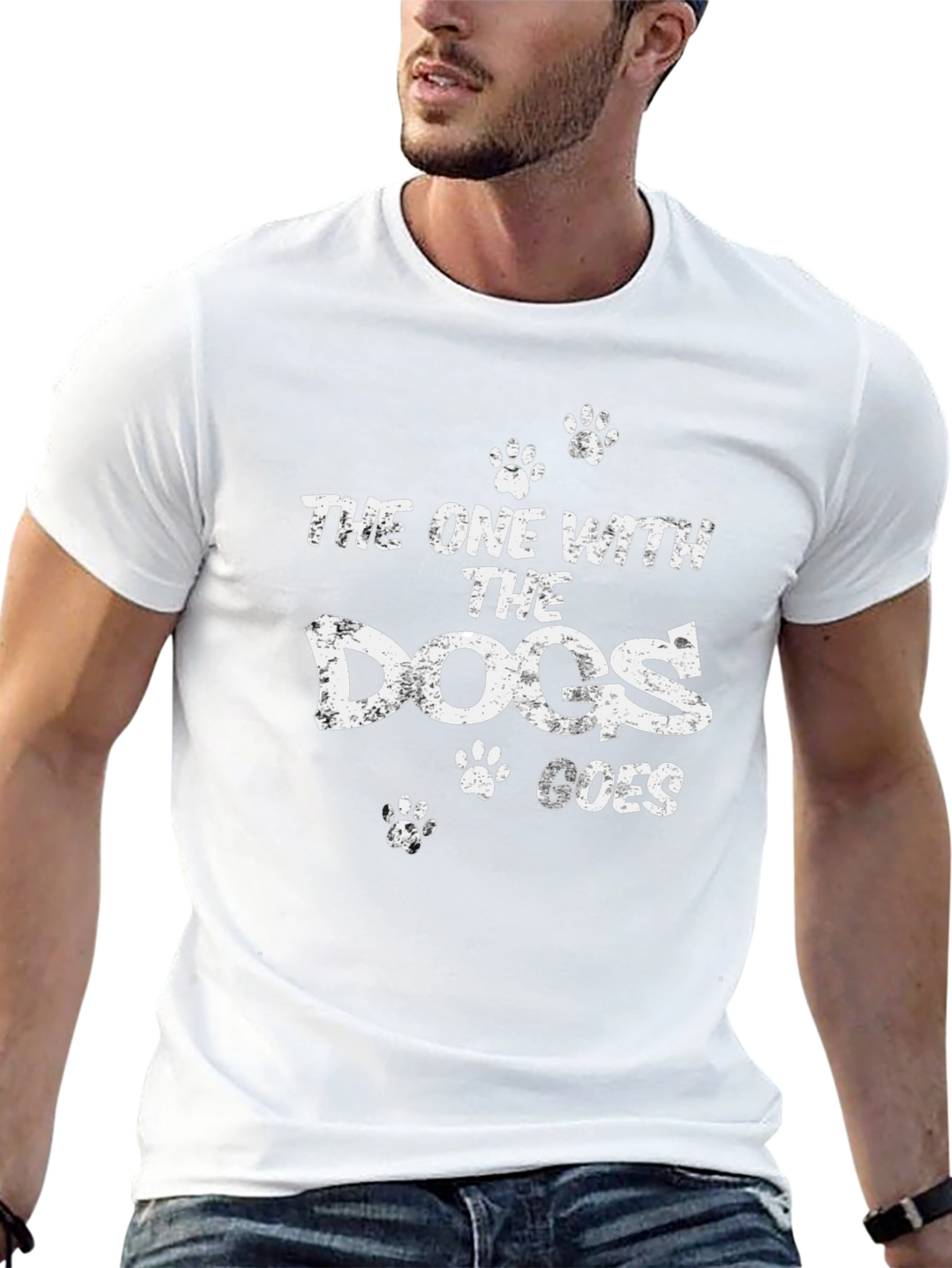 The One With The Dogs Goes T-Shirt – Funny Dog Lover Tee
