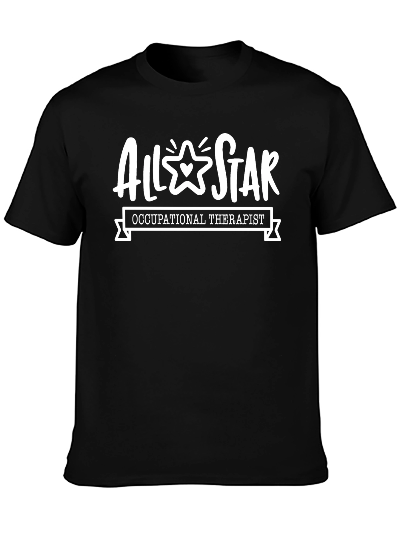 All Star Occupational Therapist Black T-Shirt