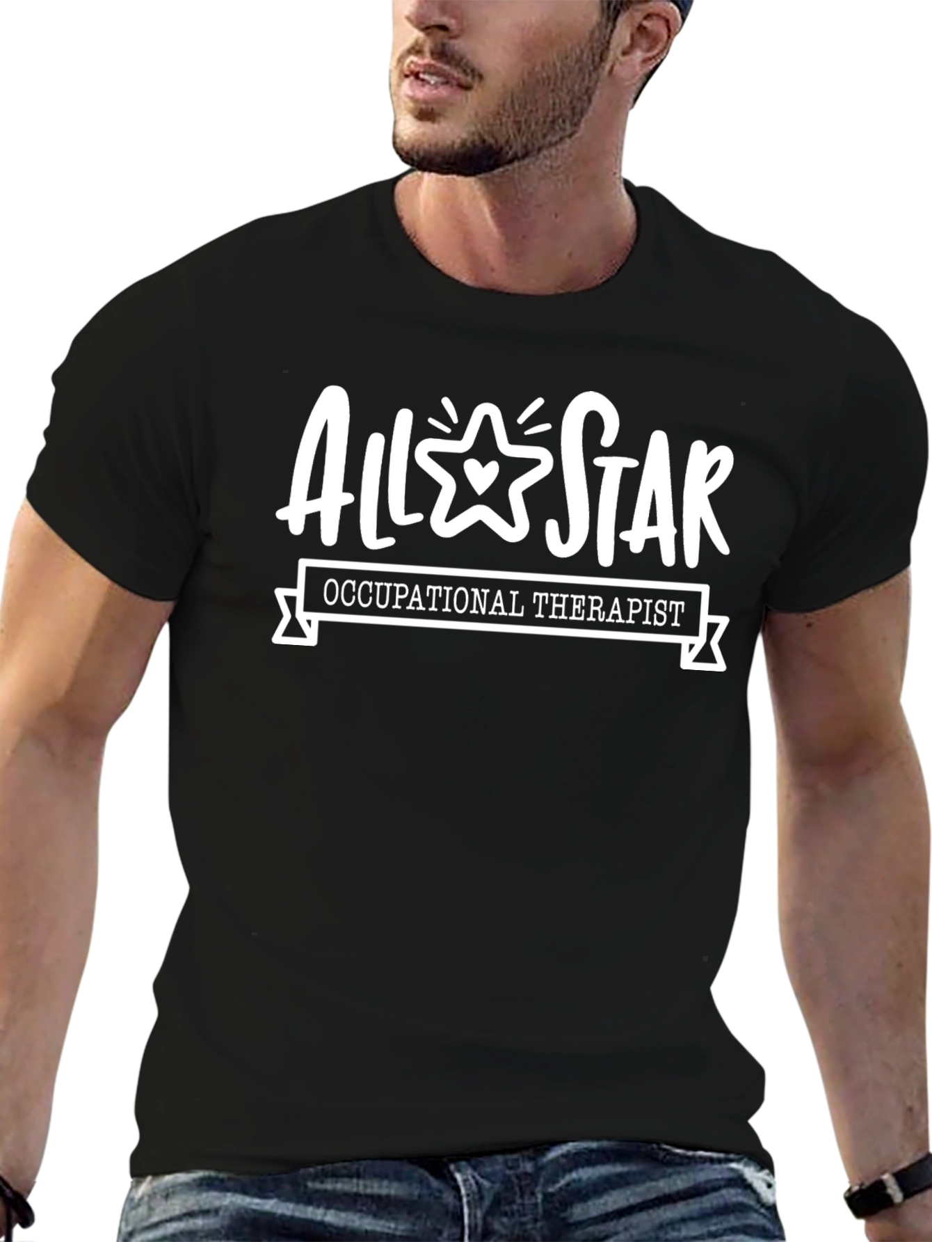 All Star Occupational Therapist Black T-Shirt
