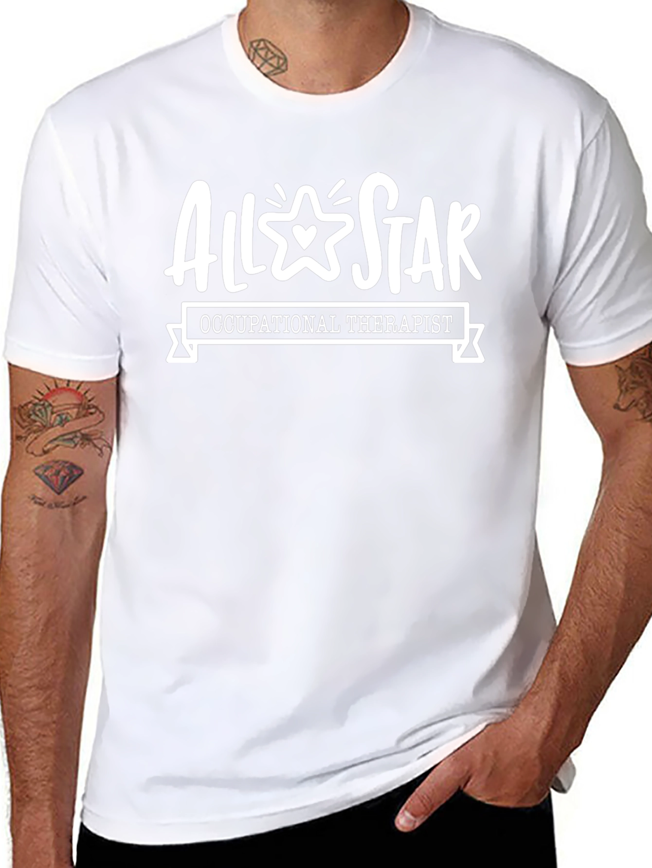 All Star Occupational Therapist Black T-Shirt