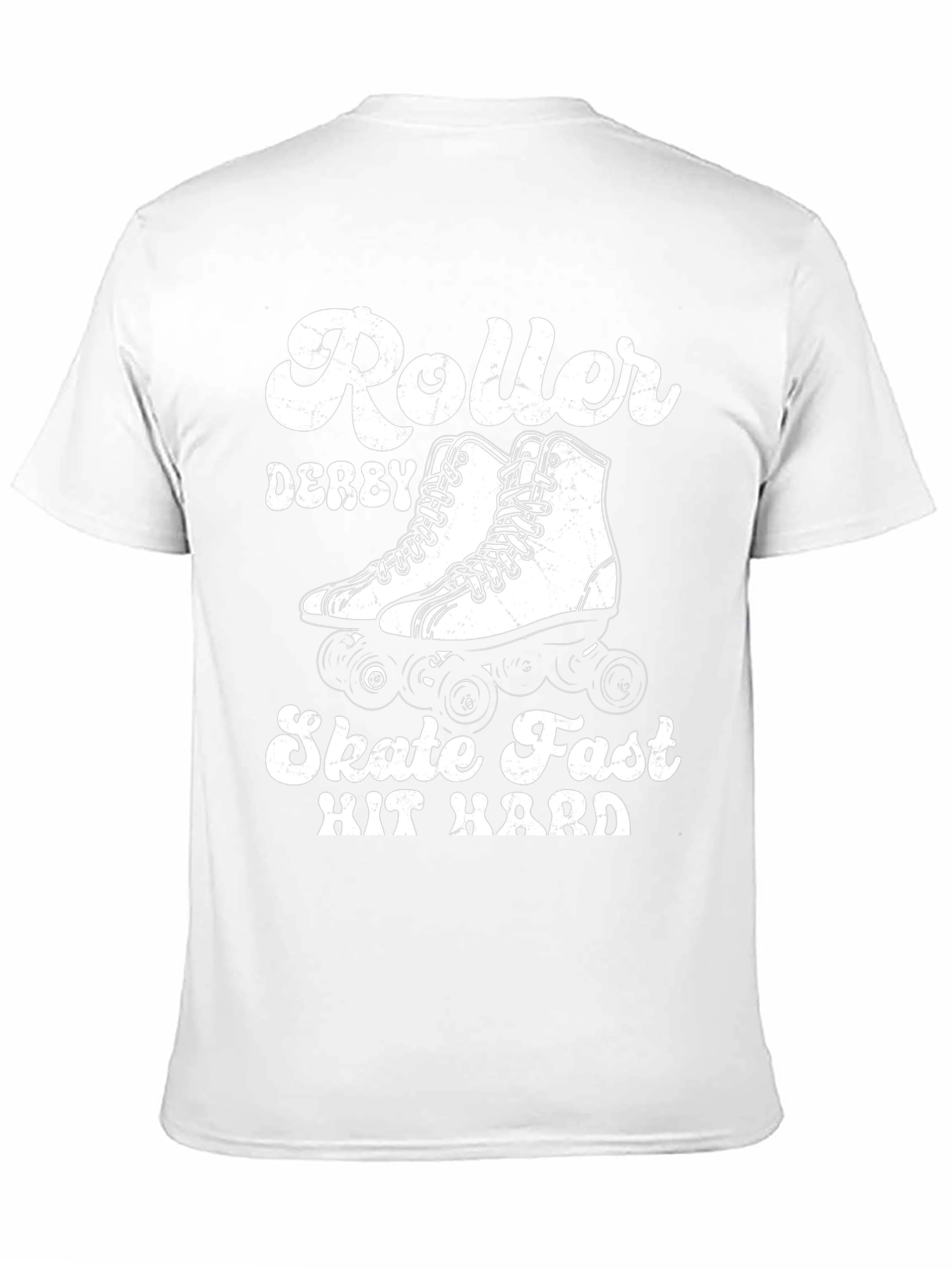 Roller Derby Skate Fast Hit Hard T-Shirt