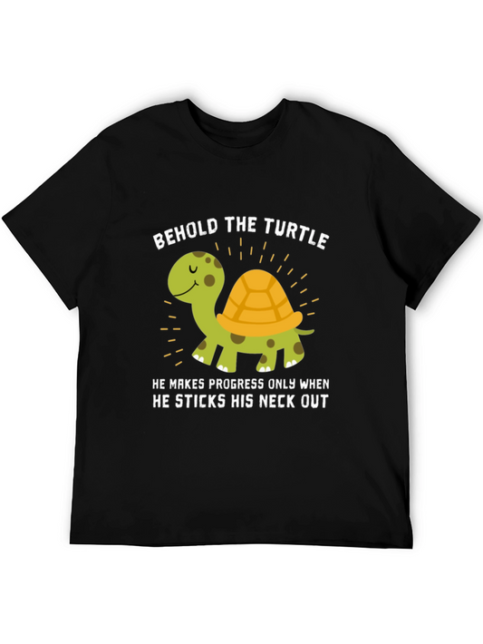 Behold the Turtle Graphic Tee - Sticking Neck Out