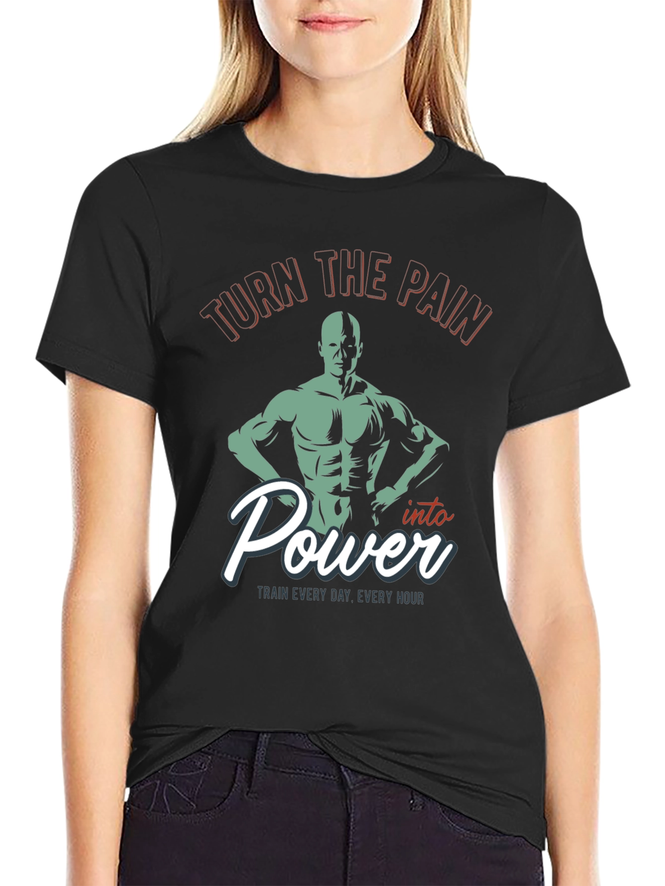 Turn the Pain Into Power Gym T-Shirt