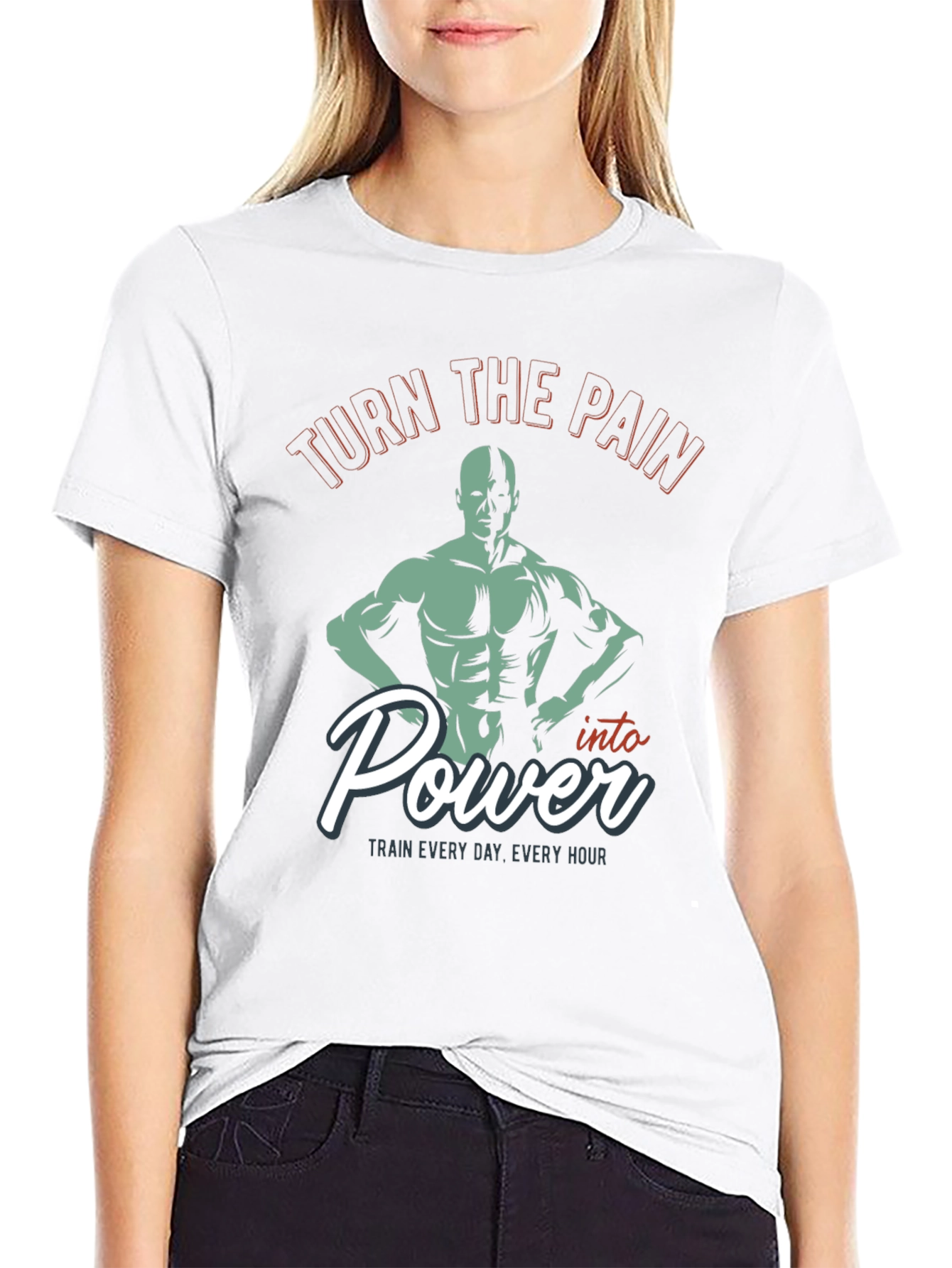 Turn the Pain Into Power Gym T-Shirt
