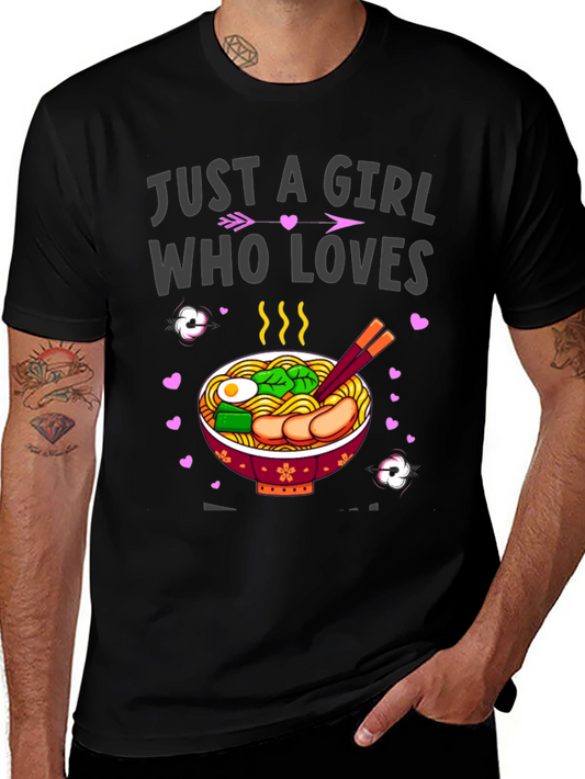 Just a Girl Who Loves Ramen T-Shirt