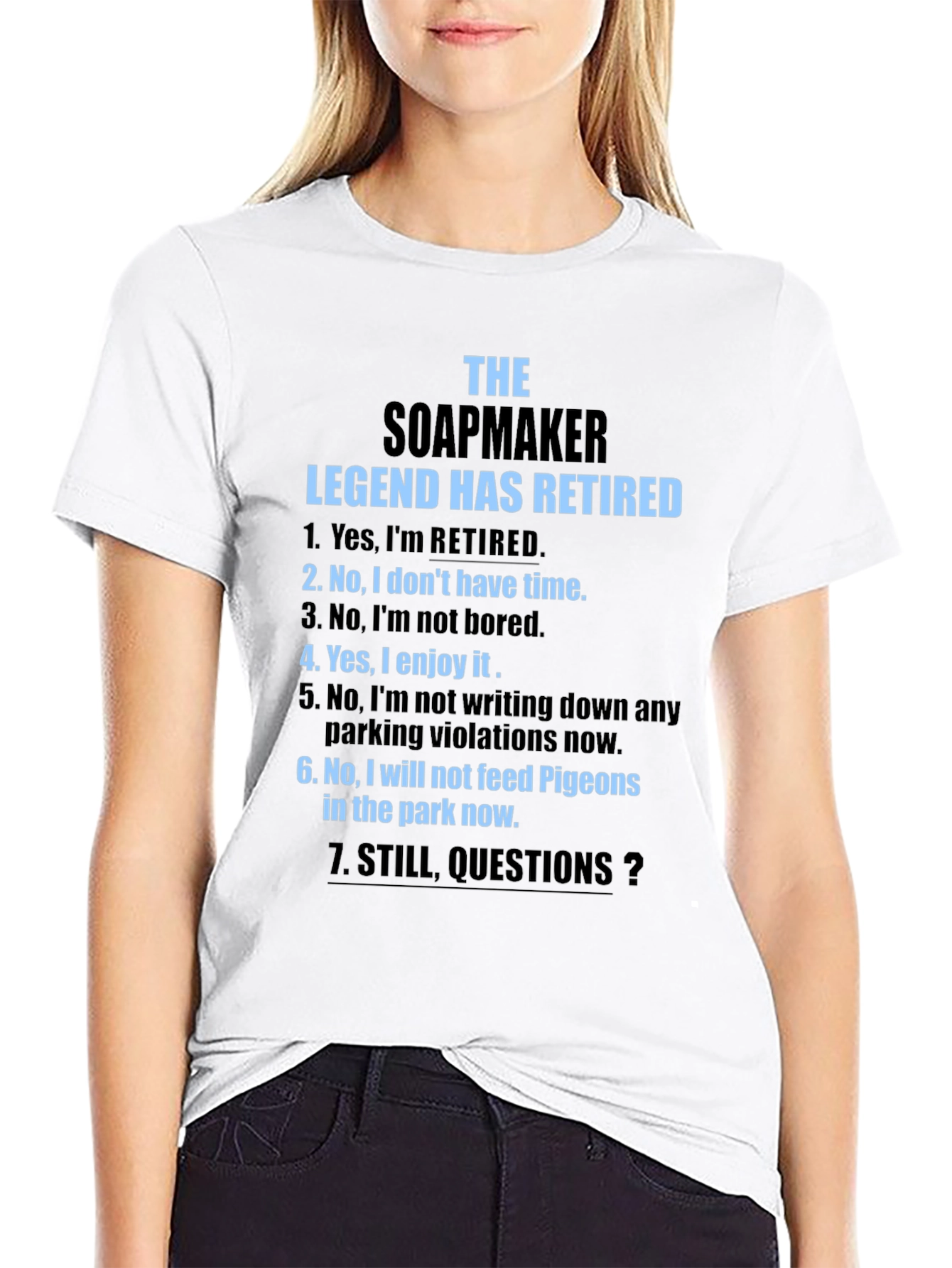 Retired Soapmaker Legend T-Shirt - Funny Retirement Gift