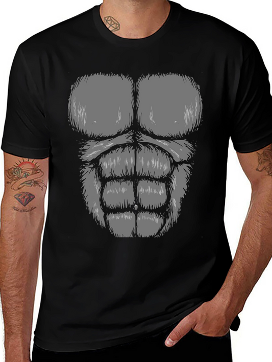 Funny Gorilla Body T-Shirt Animal Costume Tee