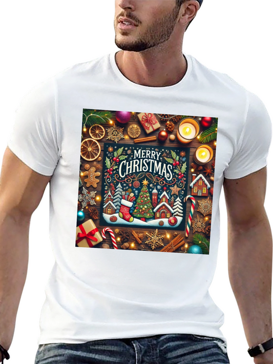 Festive Christmas Graphic Tee