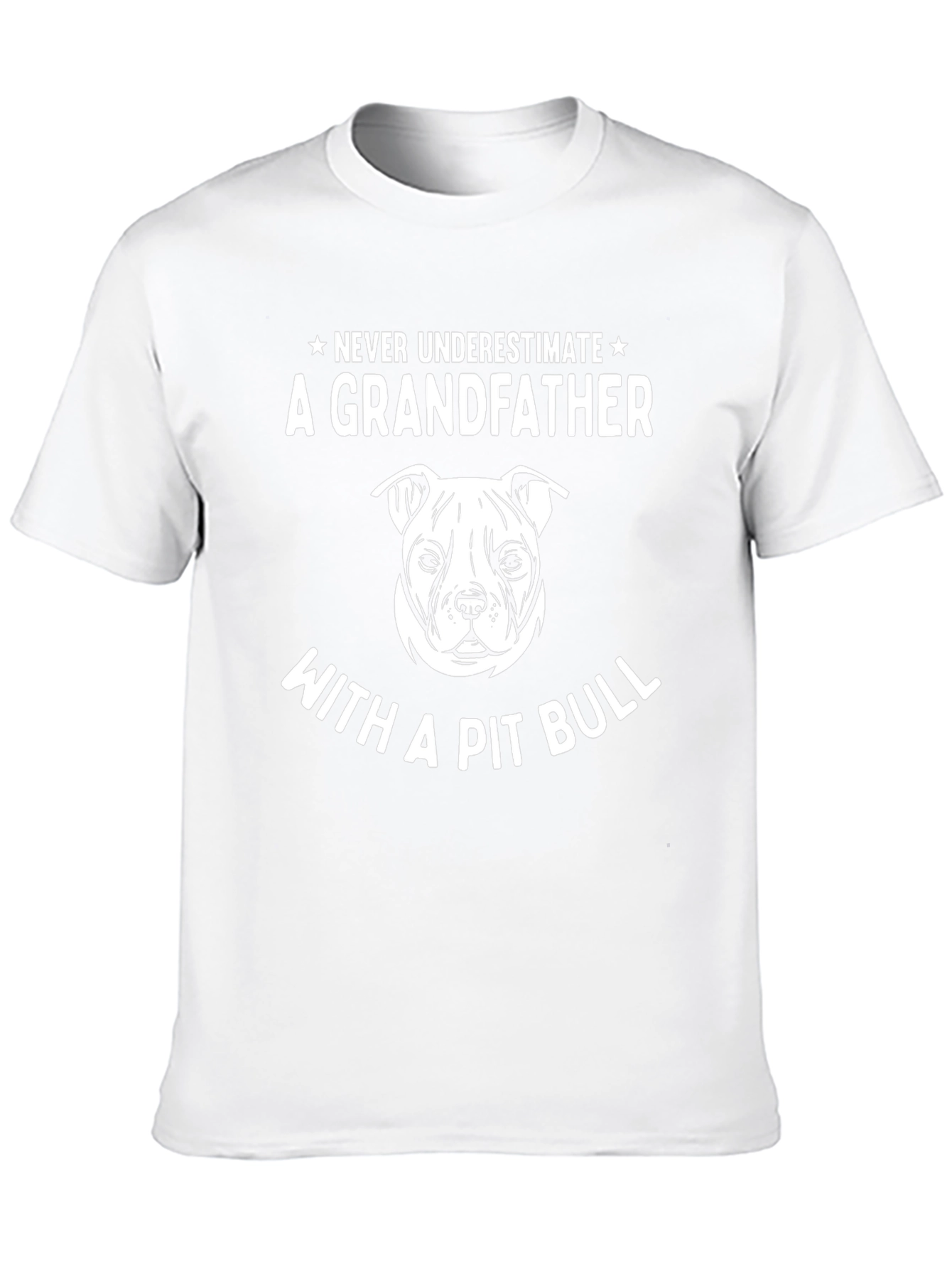 Grandfather Pit Bull T-Shirt