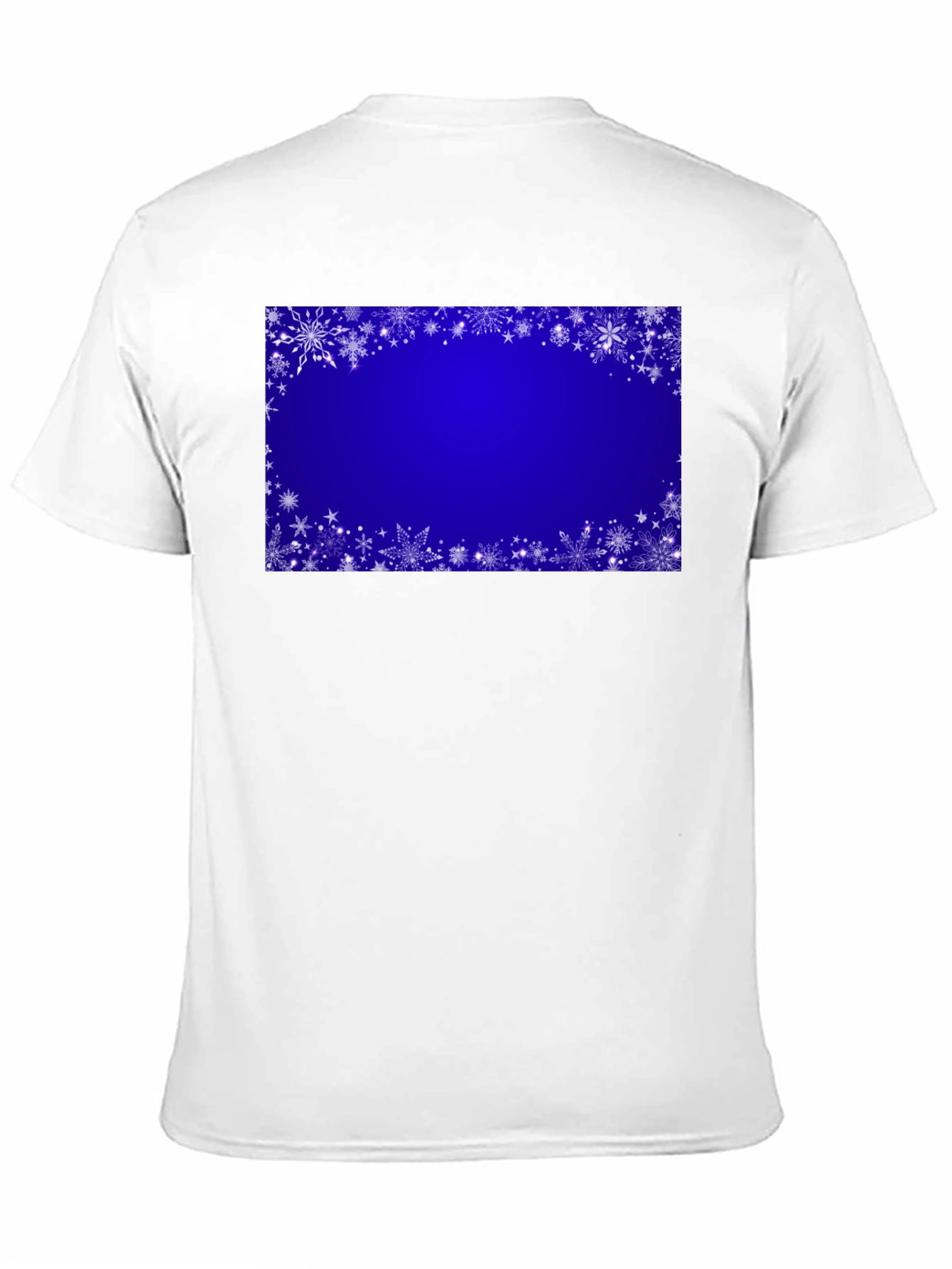 Snowflake Frame T-Shirt - Winter Holiday Graphic Tee