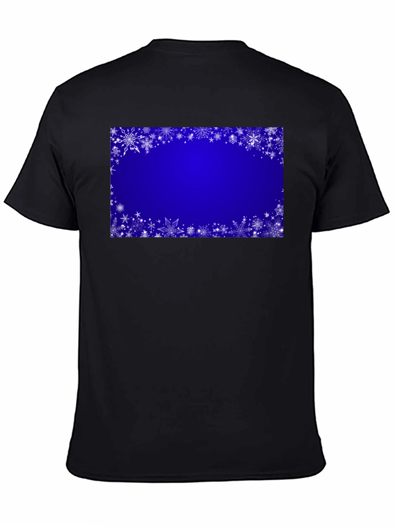 Snowflake Frame T-Shirt - Winter Holiday Graphic Tee