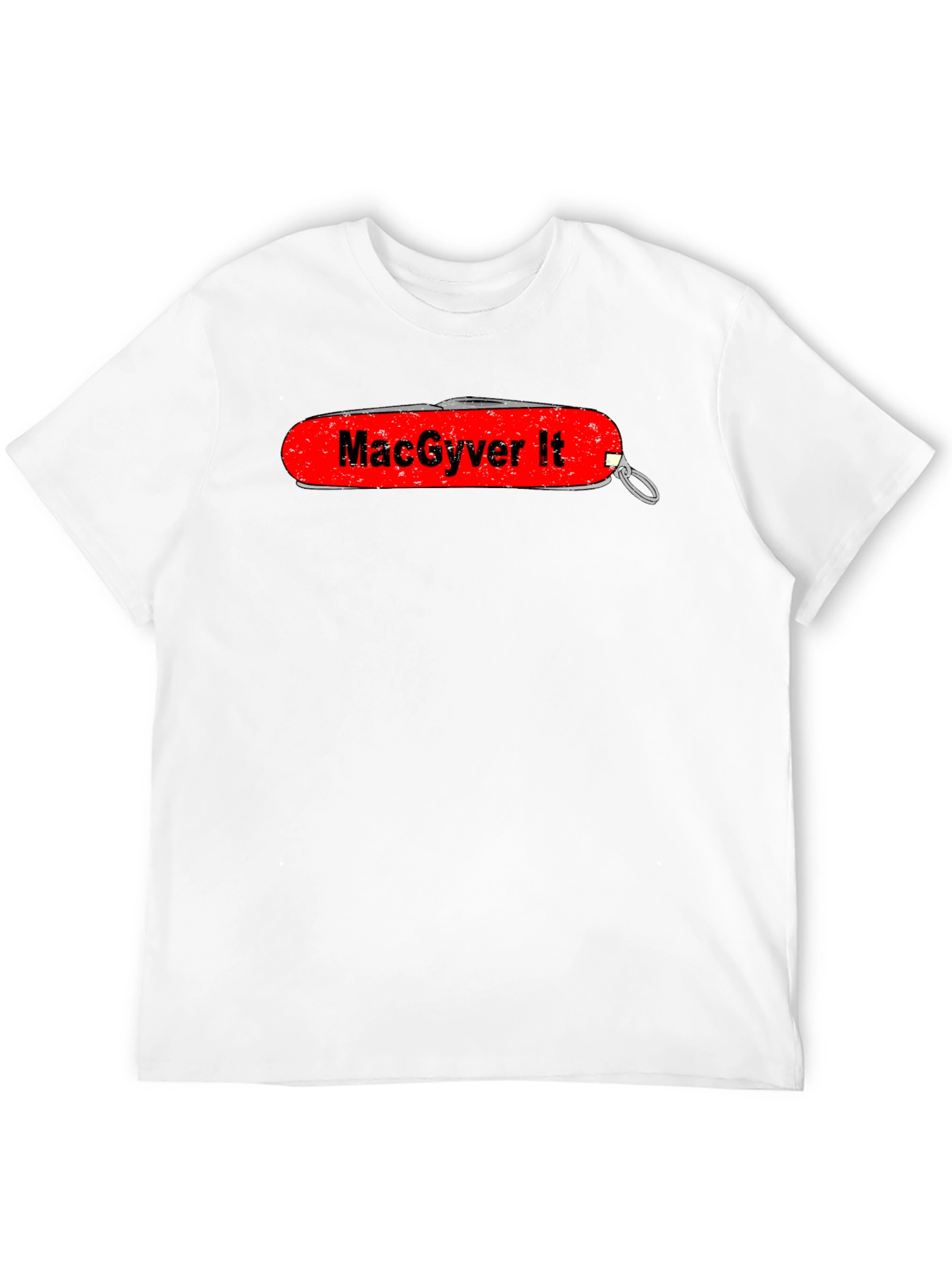 MacGyver It Swiss Army Knife Graphic T-Shirt