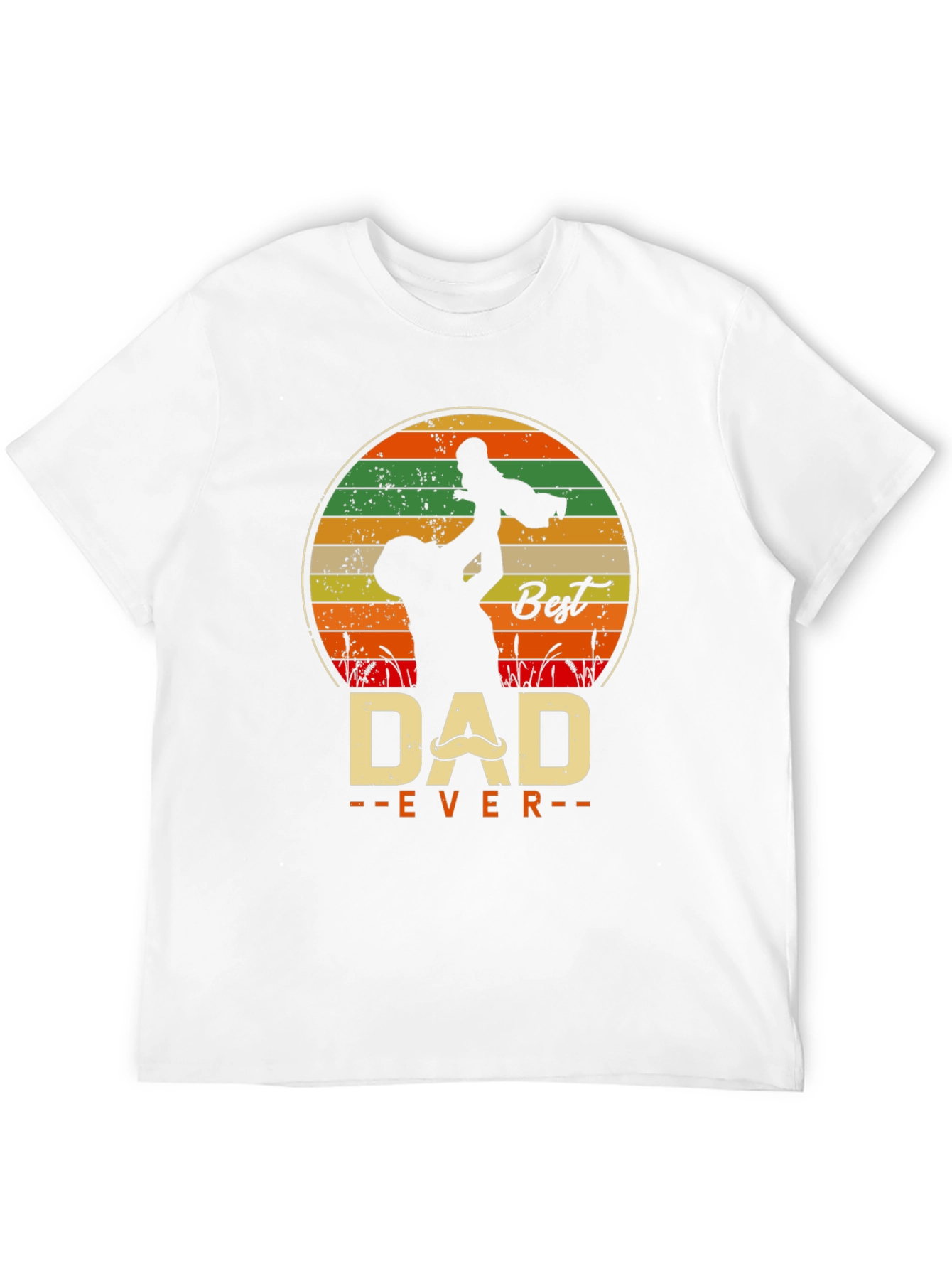 Best Dad Ever Graphic Tee - Fathers Day Gift