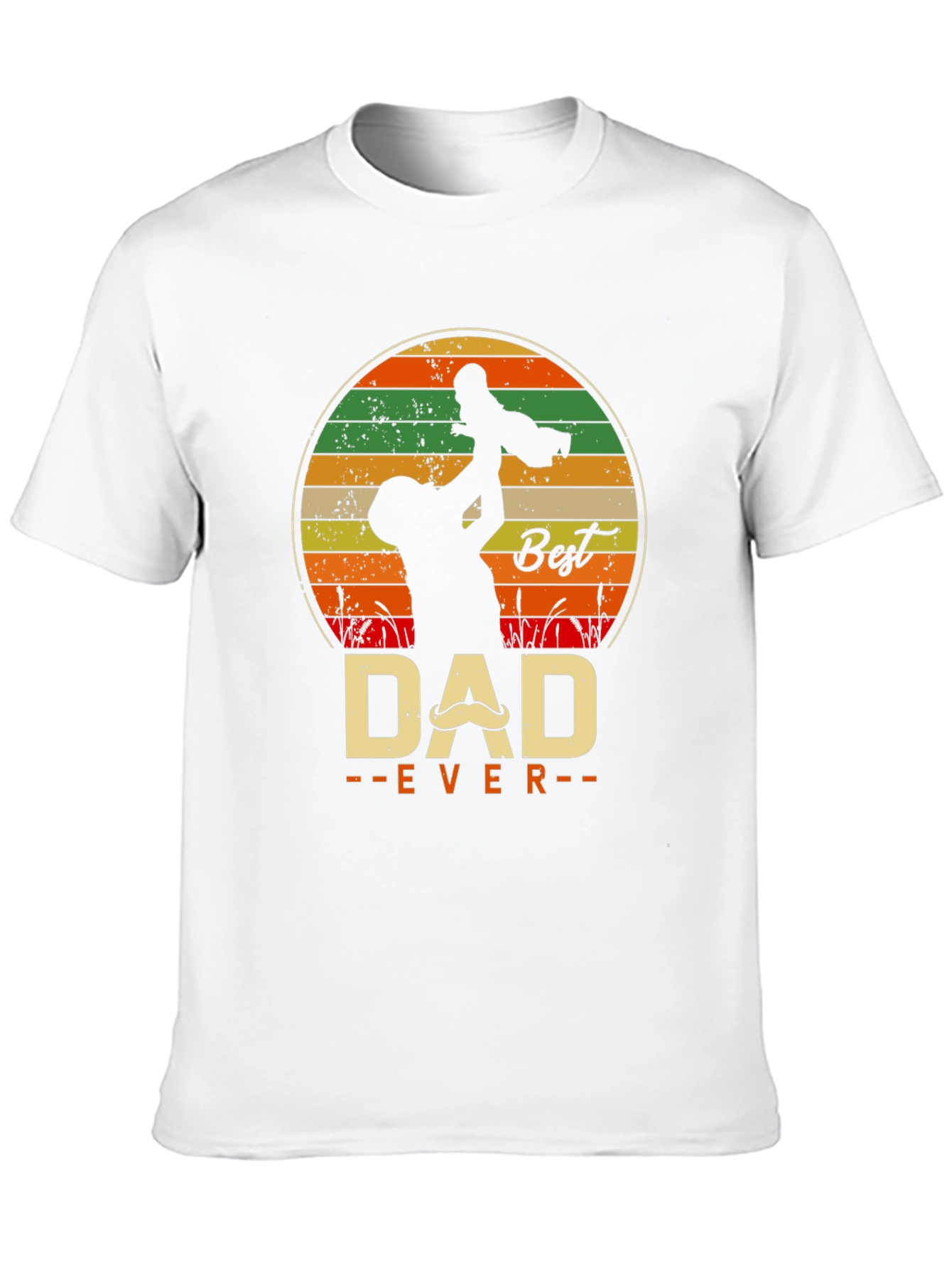 Best Dad Ever Graphic Tee - Fathers Day Gift