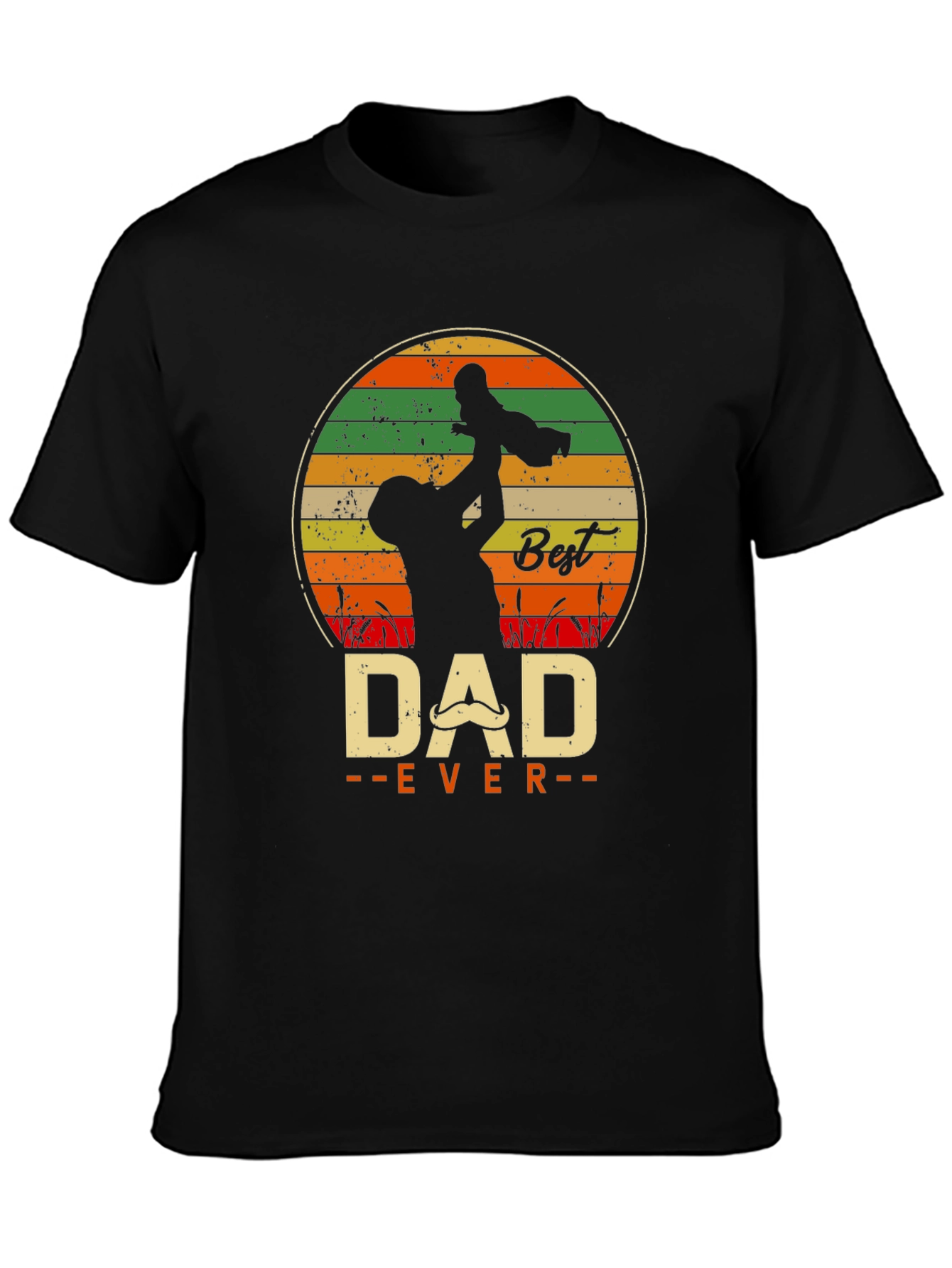 Best Dad Ever Graphic Tee - Fathers Day Gift