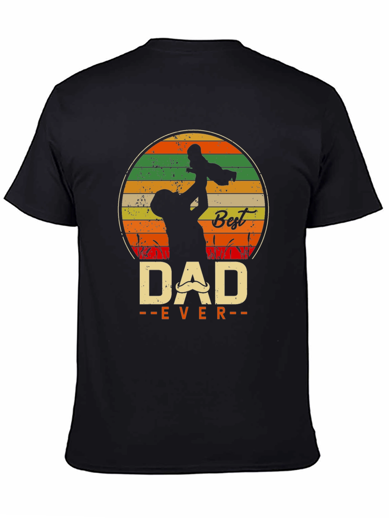 Best Dad Ever Graphic Tee - Fathers Day Gift