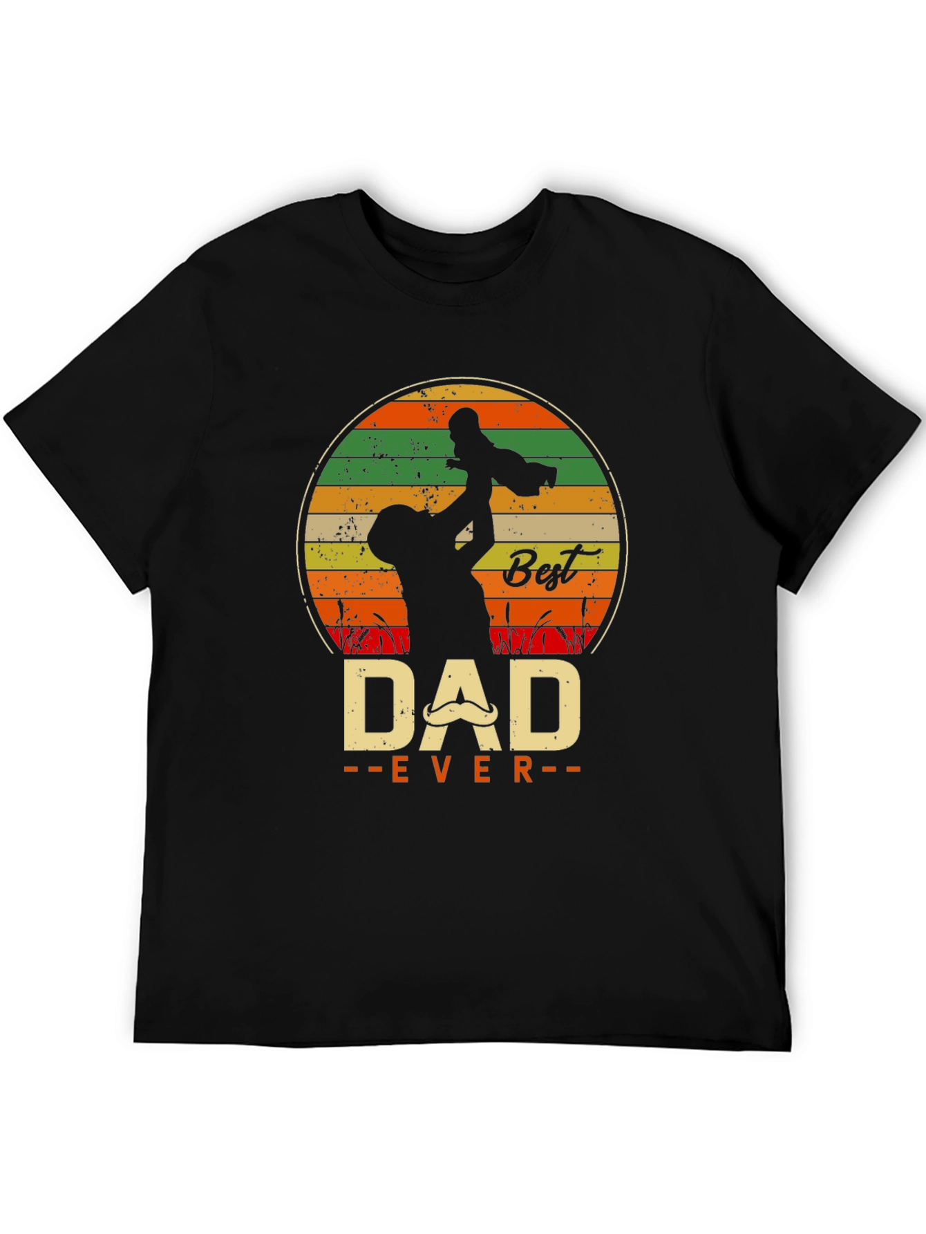 Best Dad Ever Graphic Tee - Fathers Day Gift