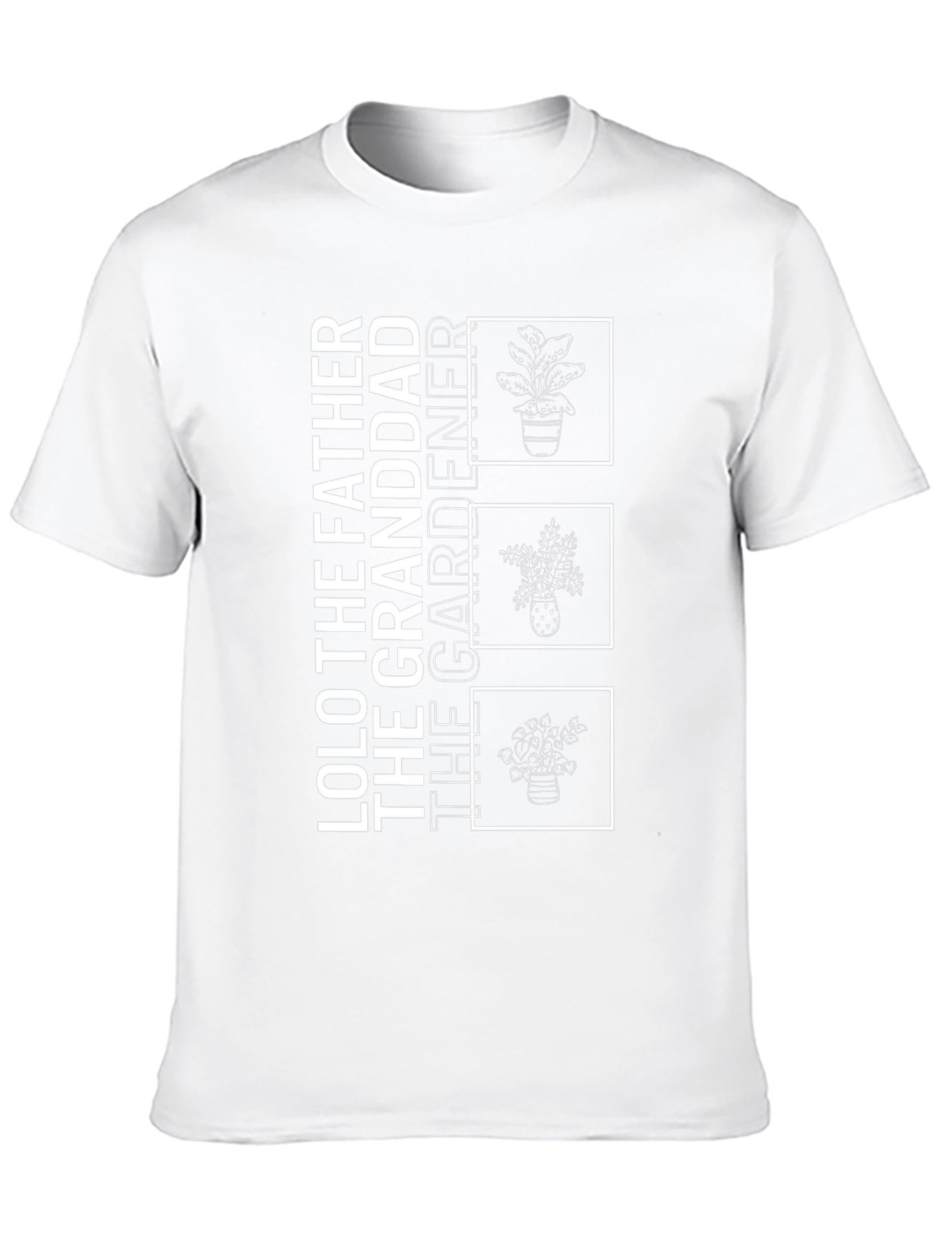 Lolo The Father Gardener Granddad T-Shirt