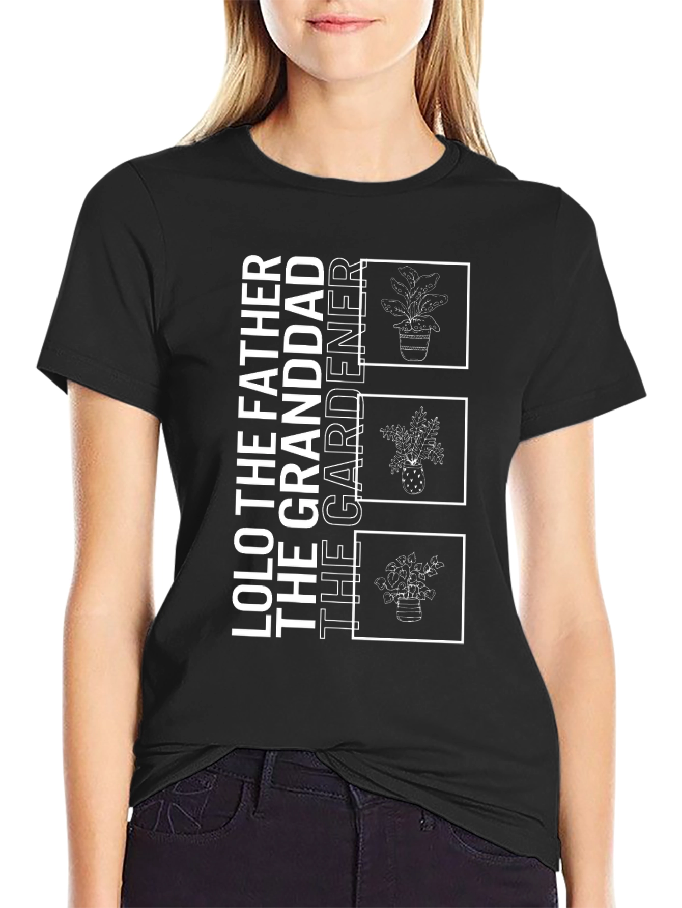 Lolo The Father Gardener Granddad T-Shirt