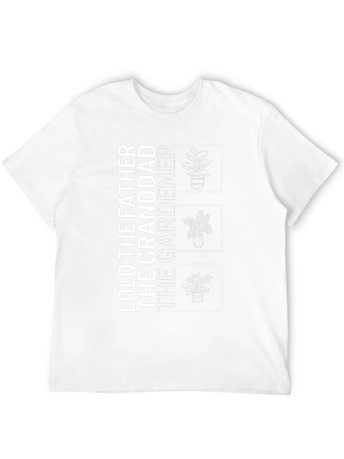 Lolo The Father Gardener Granddad T-Shirt