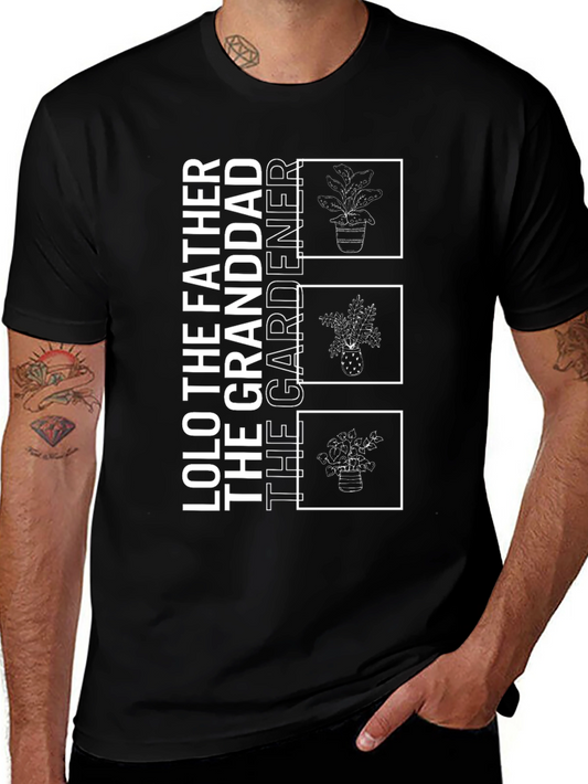 Lolo The Father Gardener Granddad T-Shirt