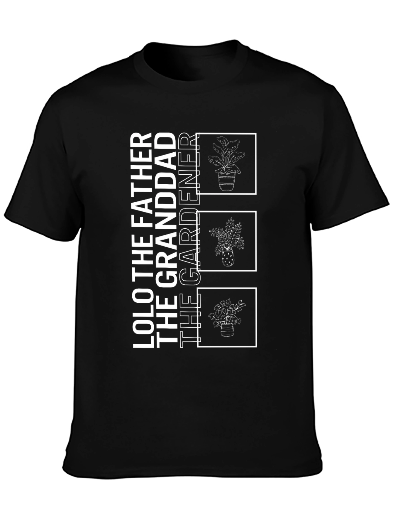 Lolo The Father Gardener Granddad T-Shirt