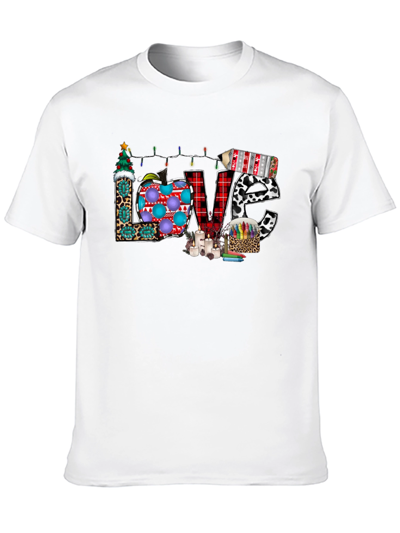 Teacher Love Graphic T-Shirt - Back to School Tee