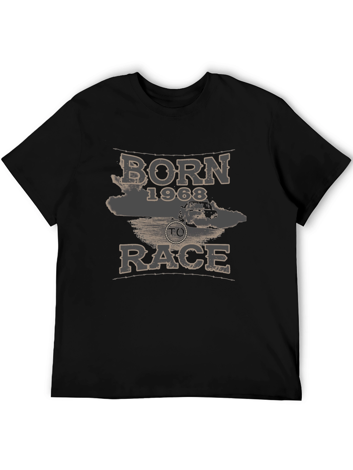 Born 1968 To Race Graphic Tee