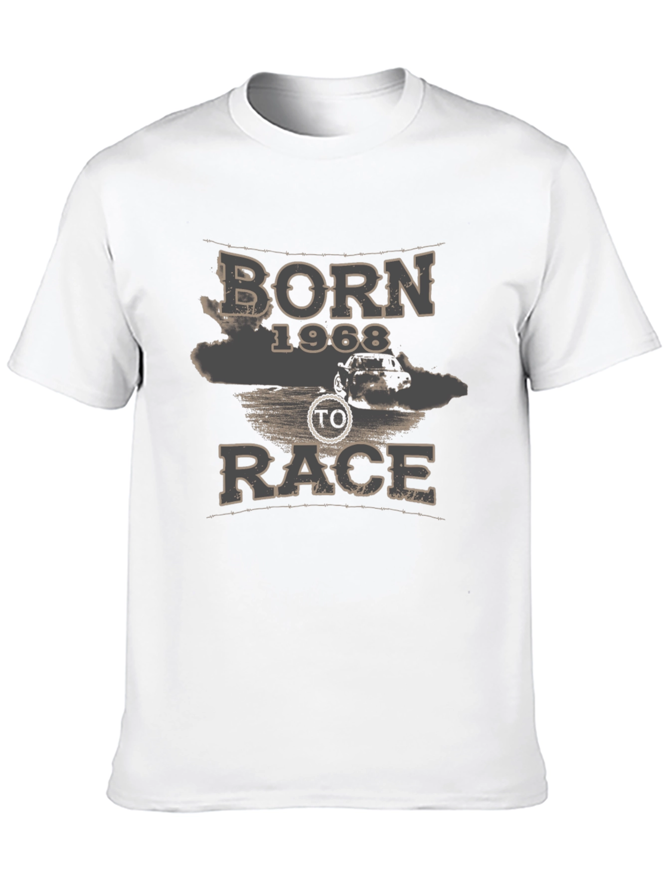 Born 1968 To Race Graphic Tee