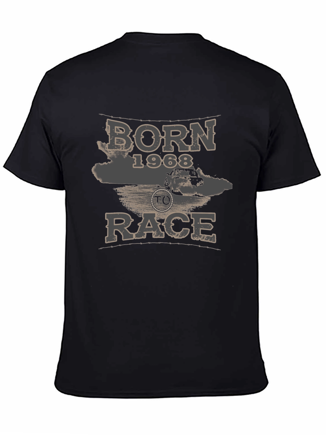 Born 1968 To Race Graphic Tee