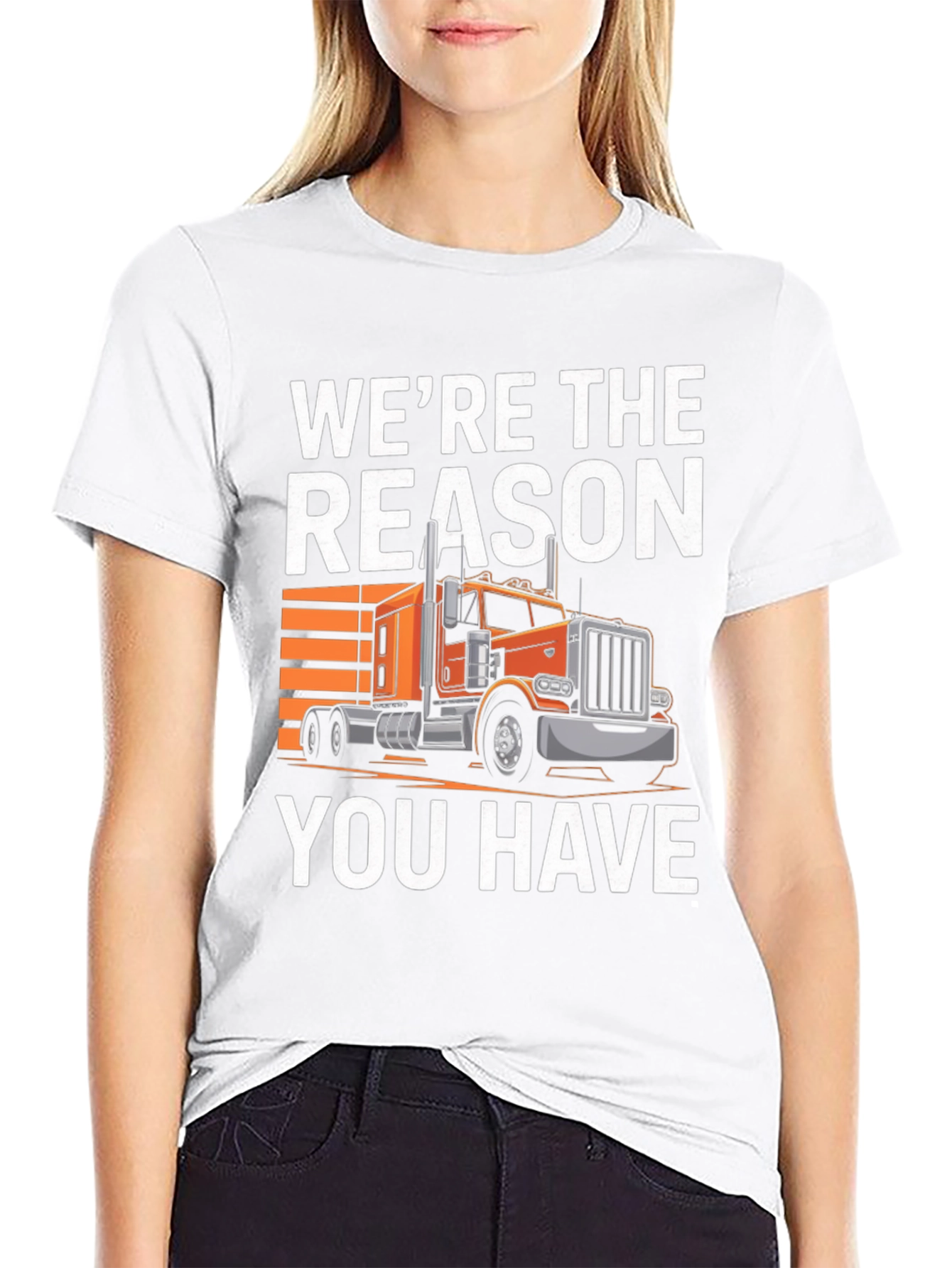 Trucker Pride T-Shirt - Were The Reason You Have