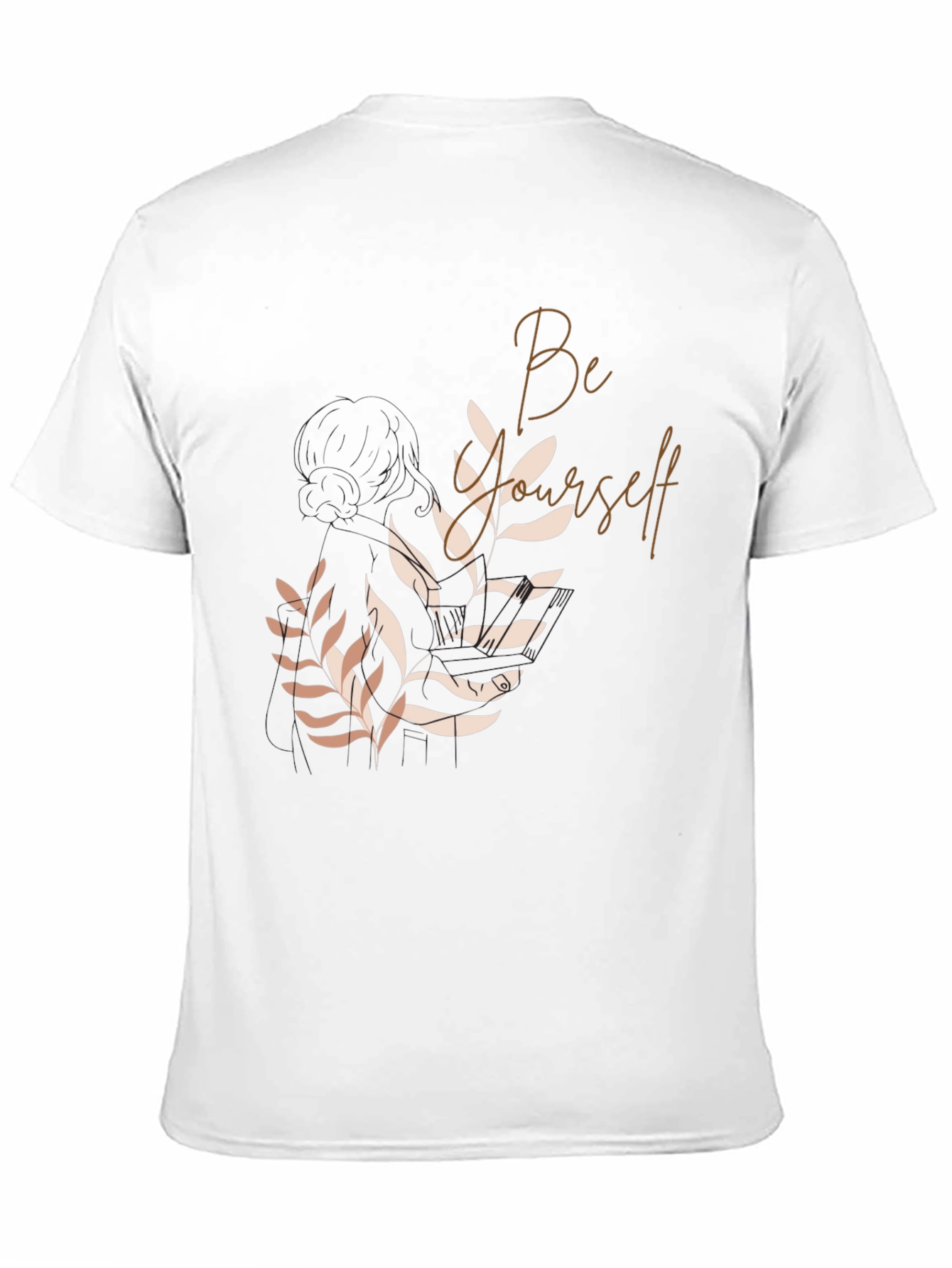 Be Yourself Graphic Tee - Stylish Black T-Shirt