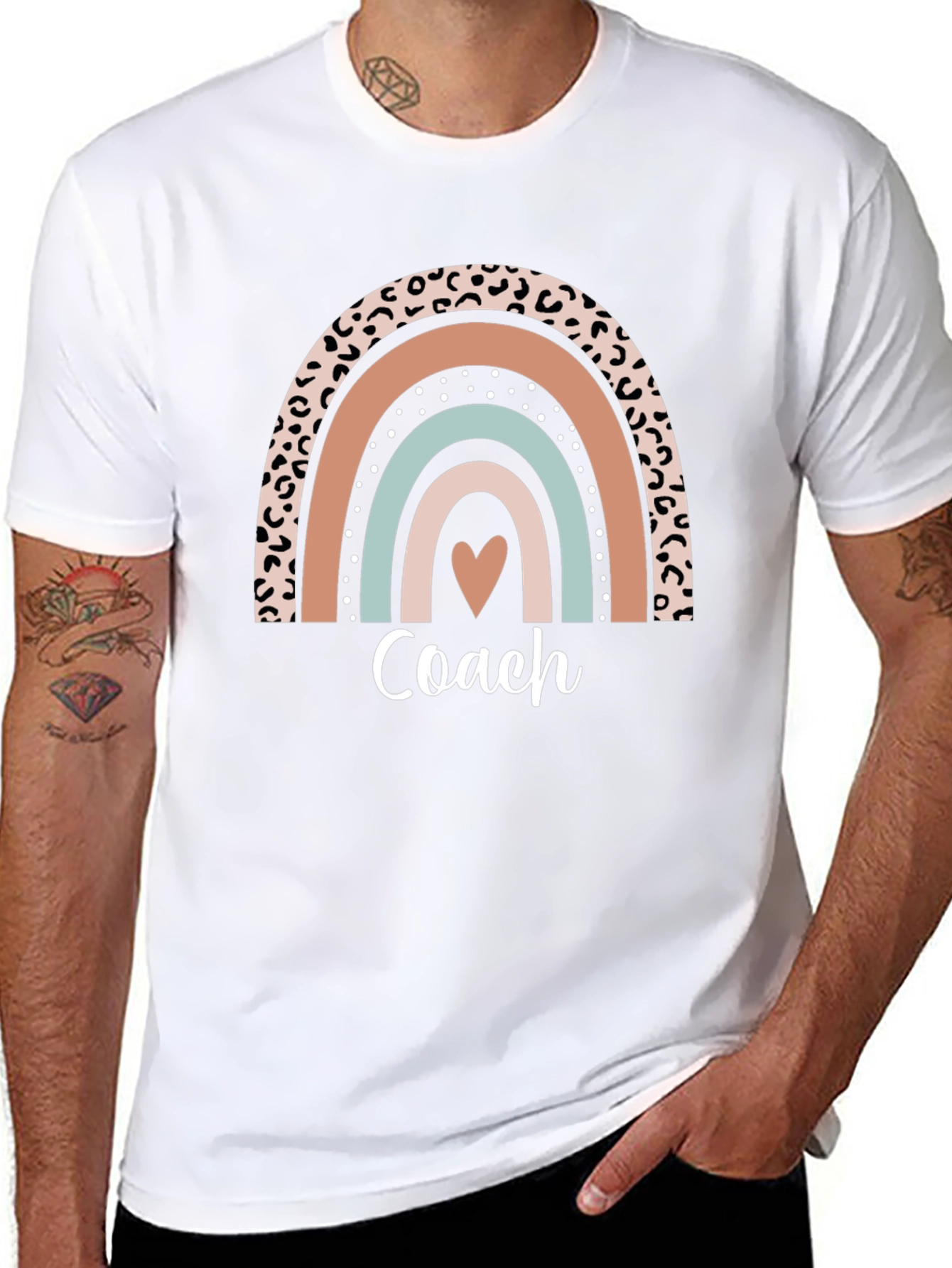 Coach Rainbow Graphic T-Shirt - Unisex