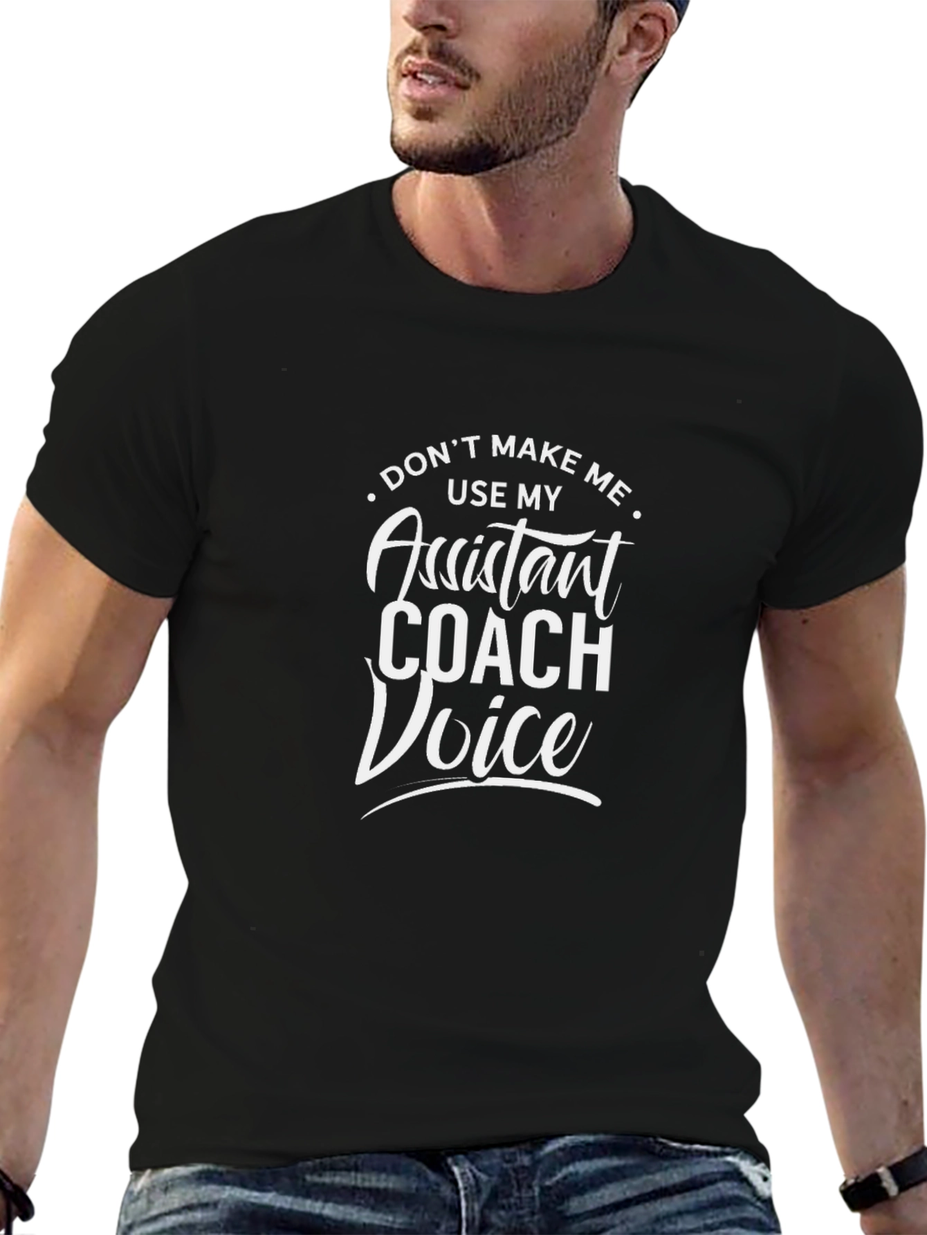 Assistant Coach Voice Funny T-Shirt