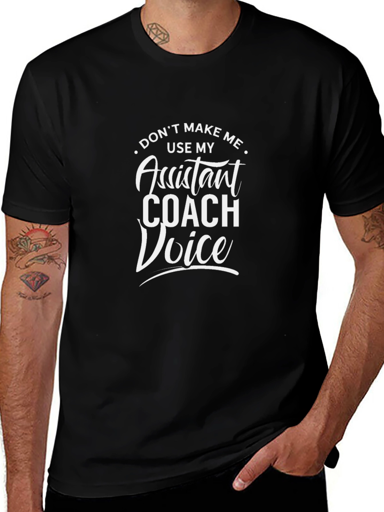 Assistant Coach Voice Funny T-Shirt