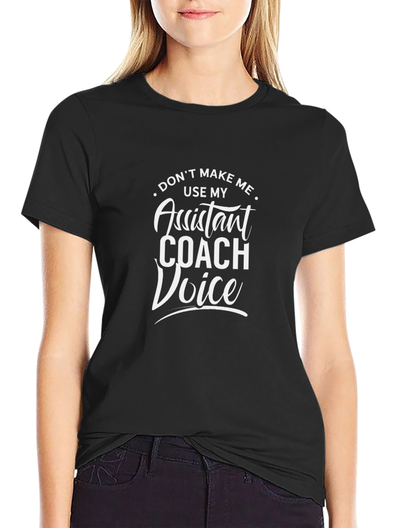 Assistant Coach Voice Funny T-Shirt