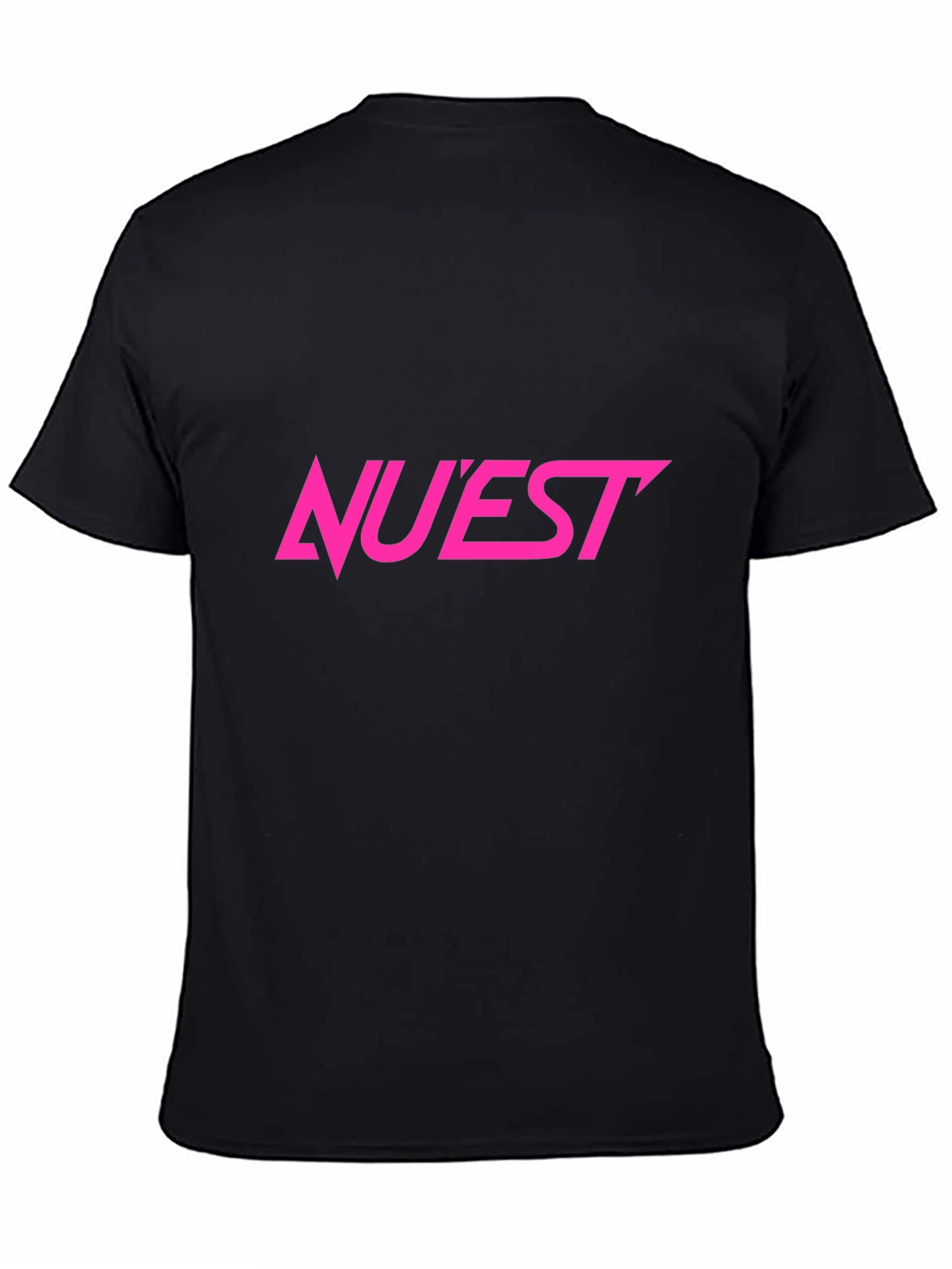 NUEST Logo Graphic Tee - Black