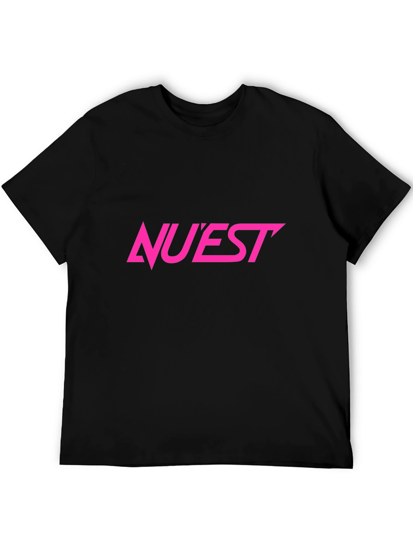 NUEST Logo Graphic Tee - Black