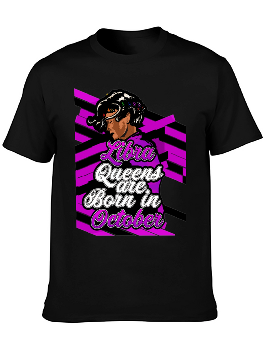 Libra Queens Born in October T-Shirt