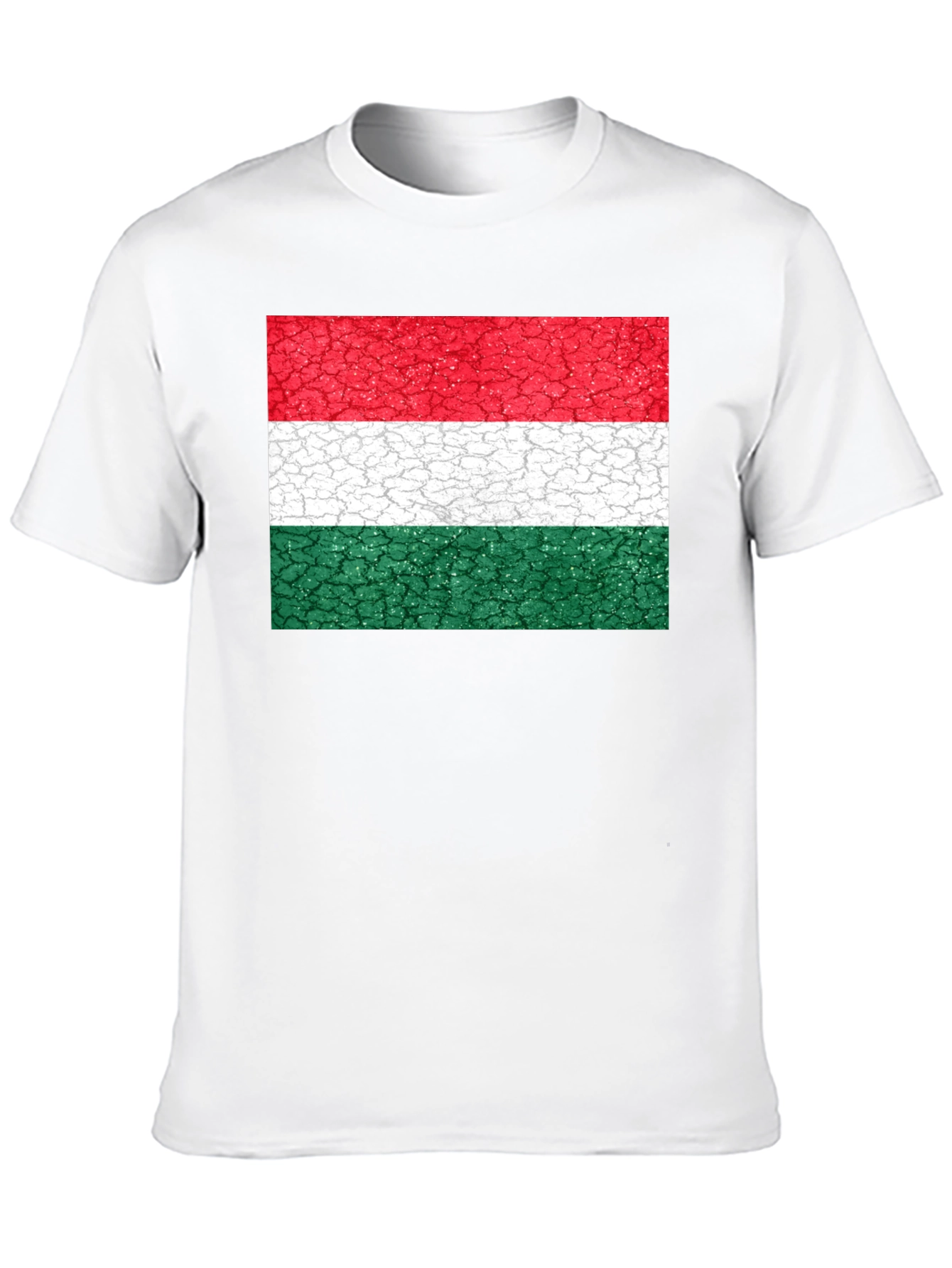 Hungary Flag T-Shirt - Novelty Graphic Tee